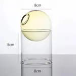 Decorative Round Modern Glass Vase tag1