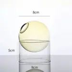 Decorative Round Modern Glass Vase tag1
