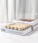 Decorative_Tray_Beige_Stone_Travertine_Square_20_cm_-_-_tag1_-4193171 Decorative Tray Beige Stone Travertine Square 20 cm tag1