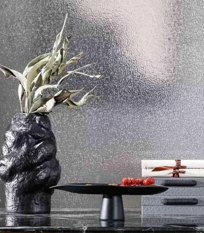 Decorative Tray Handcrafted Fruit Bowl Table Storage Black Porcelain -  - #tag1#