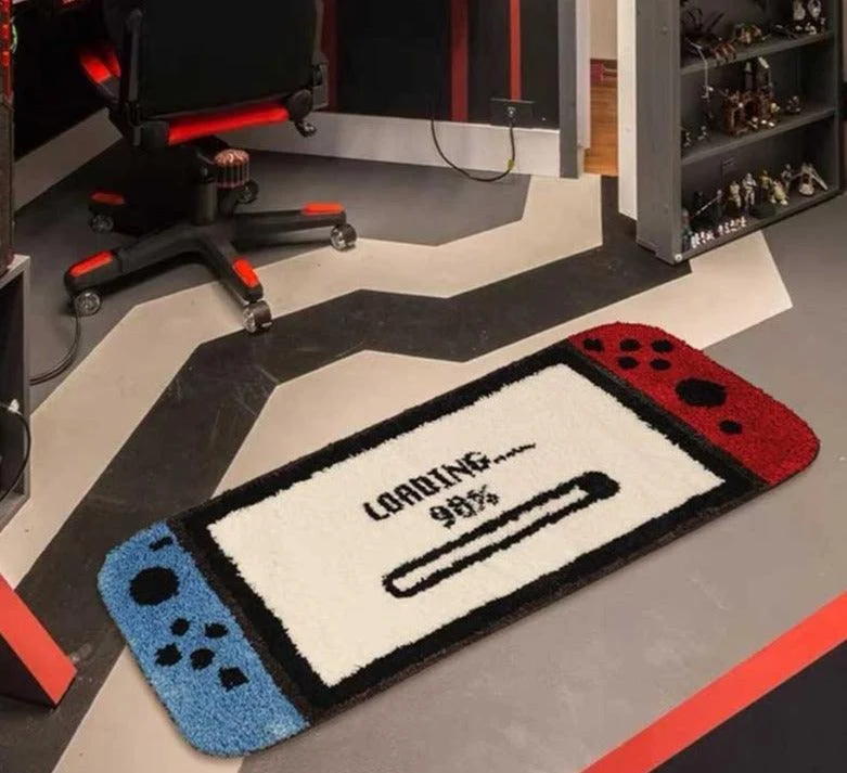 Decorative Tufted Switch Game Controller Rug -