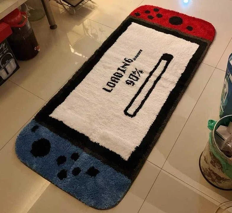 Decorative Tufted Switch Game Controller Rug -
