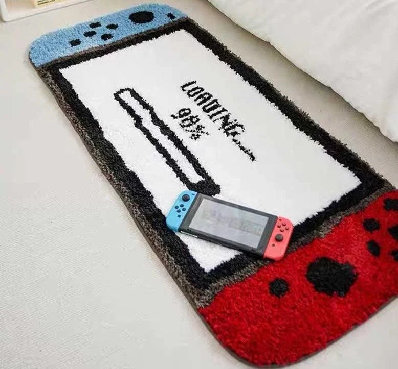 Decorative Tufted Switch Game Controller Rug -