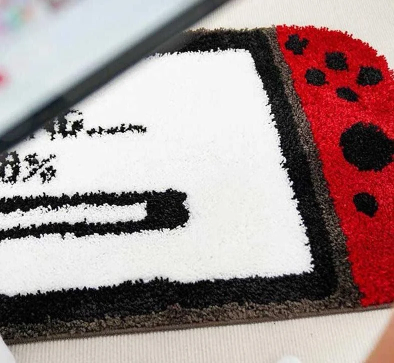 Decorative Tufted Switch Game Controller Rug -