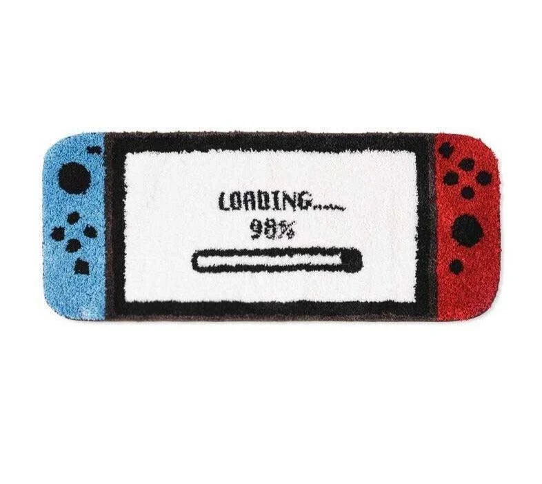 Decorative Tufted Switch Game Controller Rug -