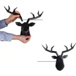 Deer Head Wall Sculpture tag1