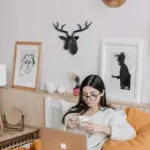 Deer Head Wall Sculpture tag1