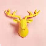 Deer Head Wall Sculpture tag1