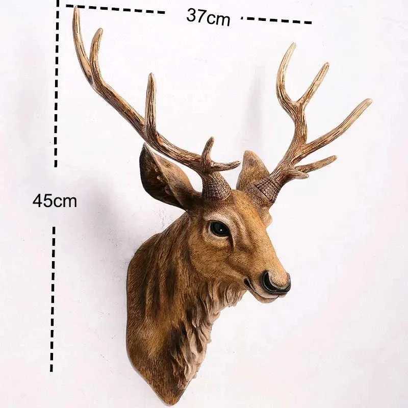 Deer head | Stylish wall decoration for a modern farmhouse -  - #tag1#