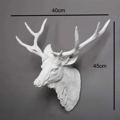 Deer head | Stylish wall decoration for a modern farmhouse -  - #tag1#