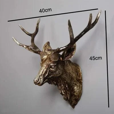 Deer head | Stylish wall decoration for a modern farmhouse -  - #tag1#