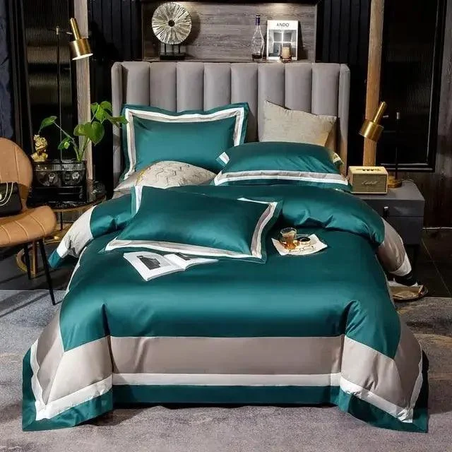 Degani Egyptian Cotton Patchwork Duvet Set -  - #tag1#