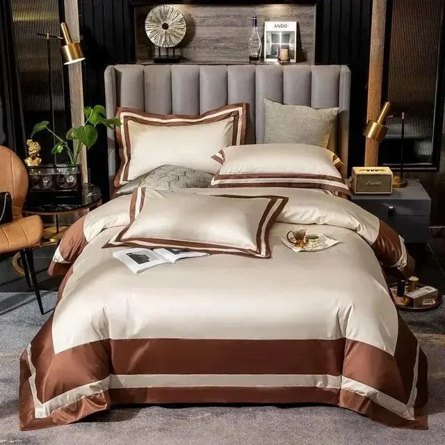 Degani Egyptian Cotton Patchwork Duvet Set -  - #tag1#