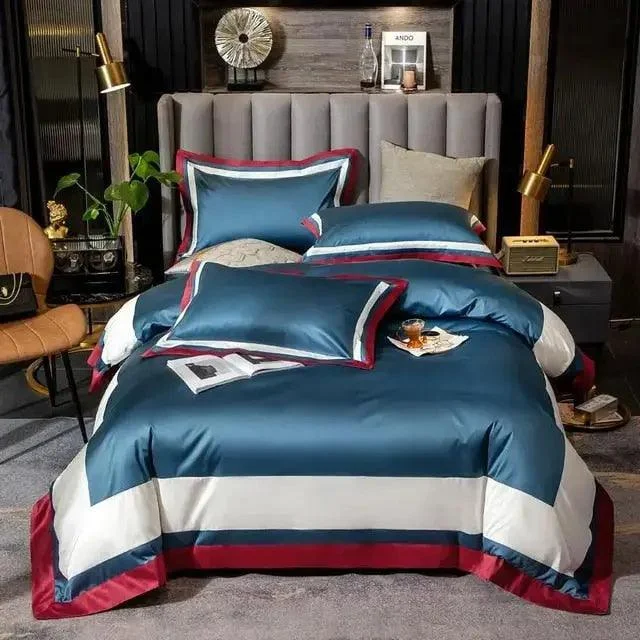 Degani Egyptian Cotton Patchwork Duvet Set -  - #tag1#