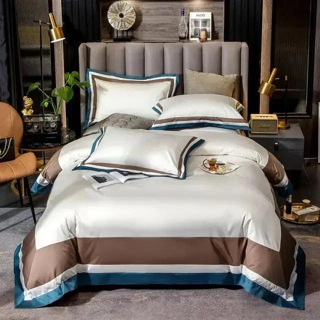 Degani Egyptian Cotton Patchwork Duvet Set -  - #tag1#