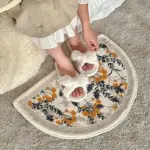 Delicate Florals Mat tag1