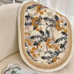 Delicate Florals Mat tag1