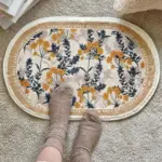 Delicate Florals Mat tag1