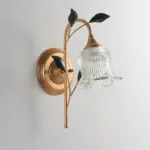 Delicate Flower Luminary Wall Sconce tag1