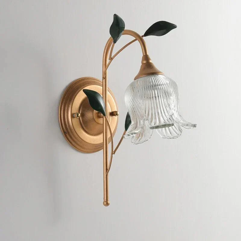 Delicate Flower Luminary Wall Sconce -  - #tag1#