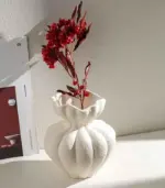 Delmara_Tabletop_Vase_Large_Textured_White_Ceramic_-_-_tag1_-4193426 Delmara Tabletop Vase Large Textured White Ceramic tag1