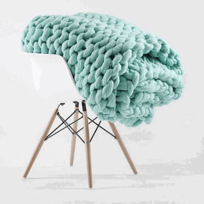 Deluxe Braided Wool Blanket -  - #tag1#