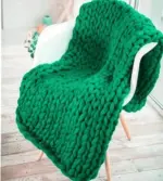 Deluxe Braided Wool Blanket tag1
