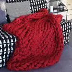 Deluxe Braided Wool Blanket tag1