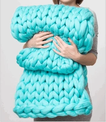 Deluxe Braided Wool Blanket -  - #tag1#