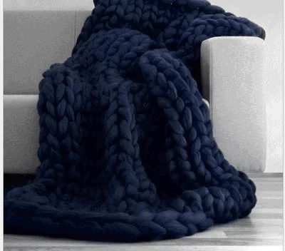 Deluxe Braided Wool Blanket -  - #tag1#
