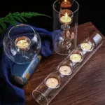 Deluxe Glass Candle Holder tag1