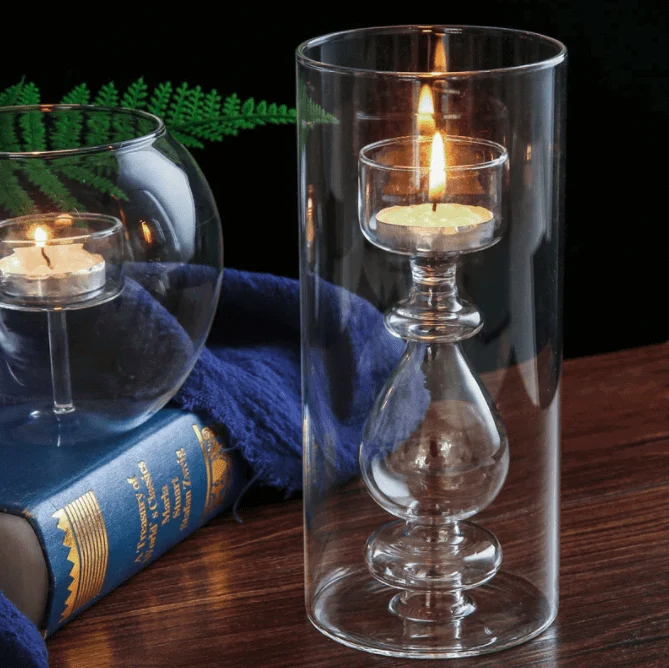 Deluxe Glass Candle Holder -  - #tag1#