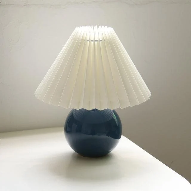Deluxe Rattan Pleat Led Lamp -  - #tag1#