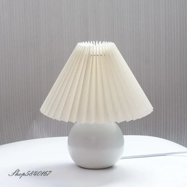 Deluxe Rattan Pleat Led Lamp -  - #tag1#