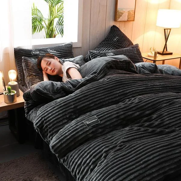 Deluxe Velvet Duvet Cover Set -  - #tag1#