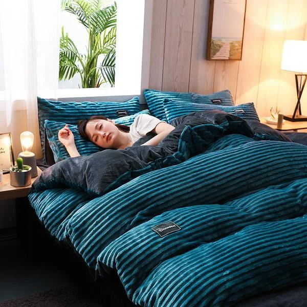 Deluxe Velvet Duvet Cover Set -  - #tag1#