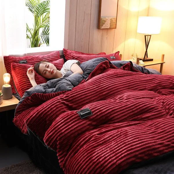 Deluxe Velvet Duvet Cover Set -  - #tag1#