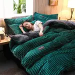 Deluxe Velvet Duvet Cover Set tag1