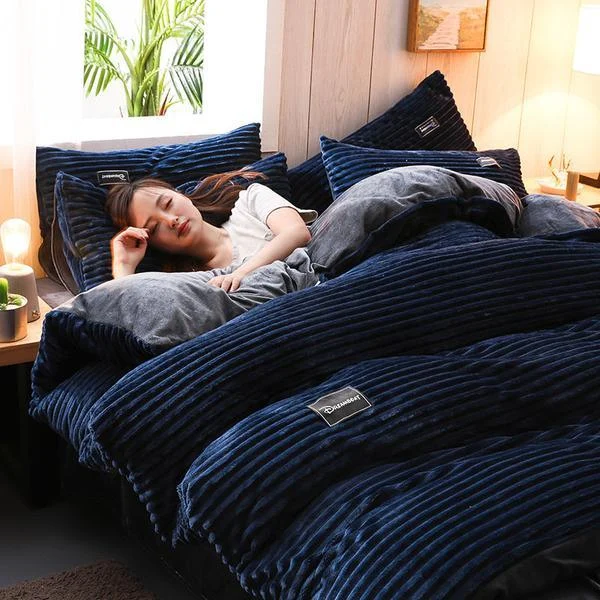 Deluxe Velvet Duvet Cover Set -  - #tag1#