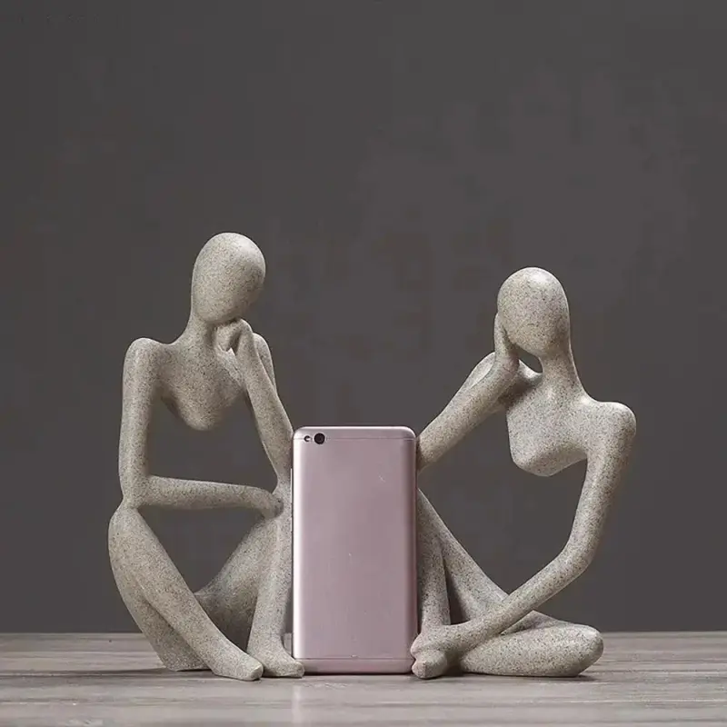 Der Denker Abstrakte Skulptur Elegare