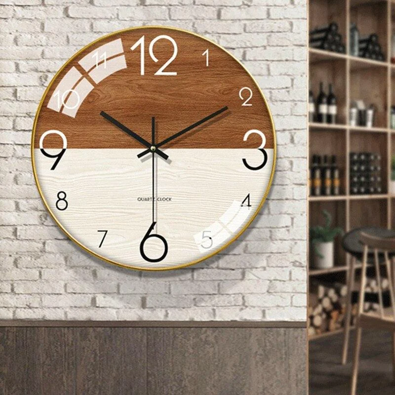 DesignGlow - Modern Copper Wall Clock -  - #tag1#