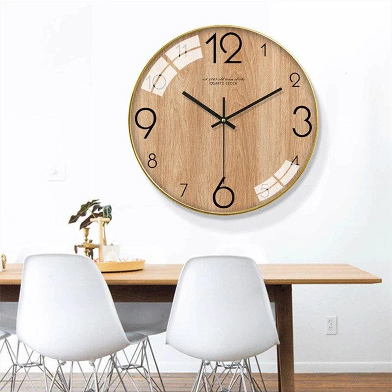 DesignGlow - Modern Copper Wall Clock -  - #tag1#