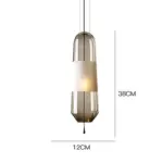 DesignerCapsuleShapedGlassPendantLamp_17 DesignerCapsuleShapedGlassPendantLamp