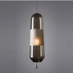 DesignerCapsuleShapedGlassPendantLamp_5 DesignerCapsuleShapedGlassPendantLamp