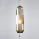 DesignerCapsuleShapedGlassPendantLamp_6 DesignerCapsuleShapedGlassPendantLamp