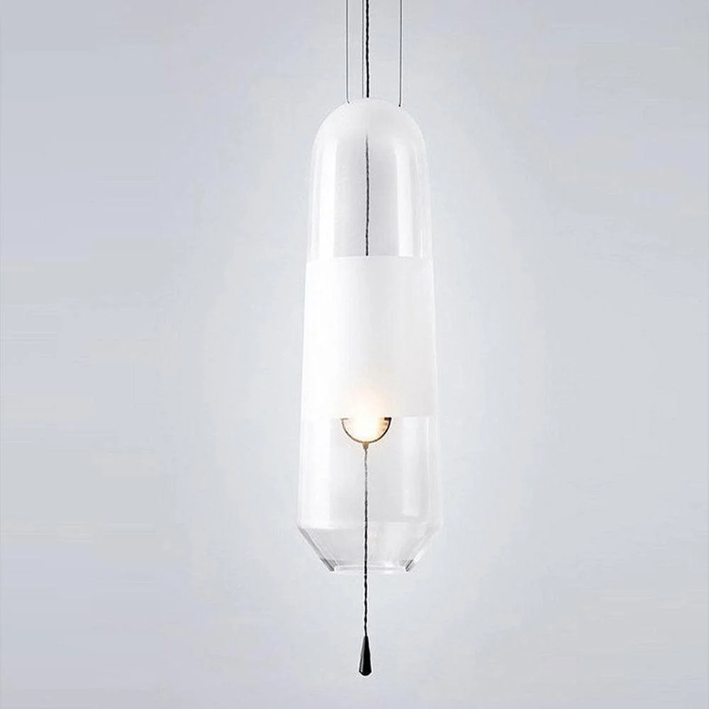 Designercapsuleshapedglasspendantlamp 7