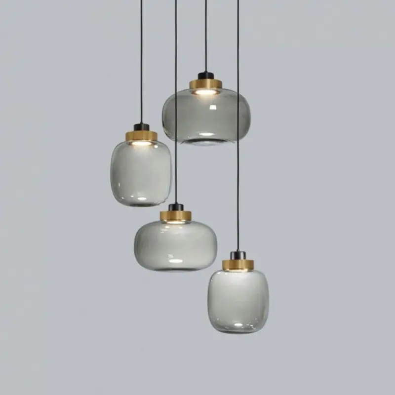 DesignerMiniGlassCeilingPendantLight