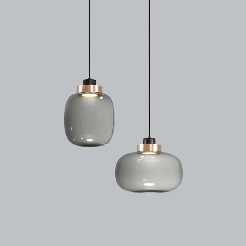 DesignerMiniGlassCeilingPendantLight