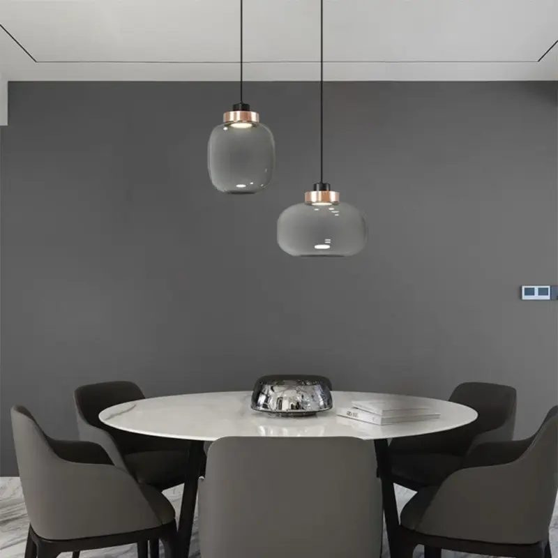 DesignerMiniGlassCeilingPendantLight