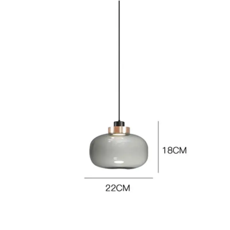 DesignerMiniGlassCeilingPendantLight